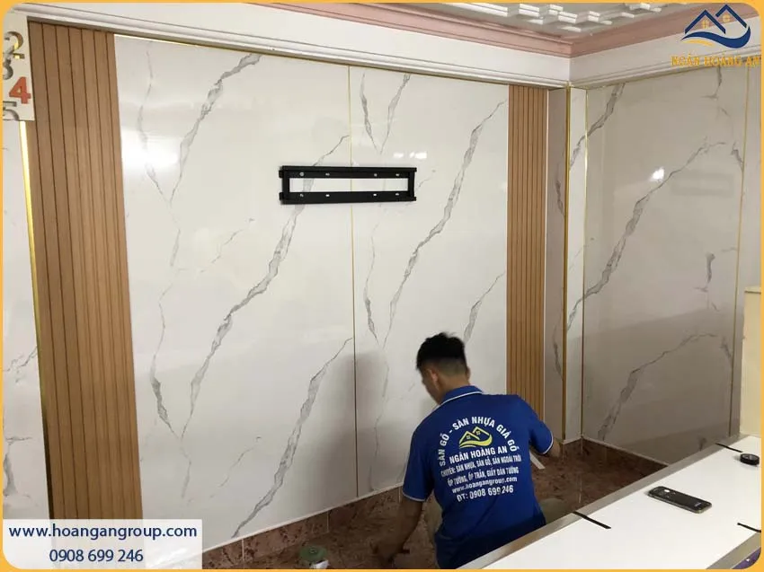 Không Gian Nội Thất Trở Nên Tinh Tế Khi Ốp Tường PVC Giả Đá Không Gian Nội Thất Trở Nên Tinh Tế Khi Ốp Tường PVC Giả Đá